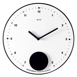 Appuntamento bianco - Orologio a pendolo