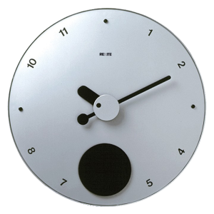 Contrattempo Alluminio - Orologio a pendolo