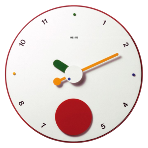 Contrattempo bianco - Orologio a pendolo