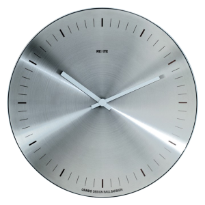 Orario Acciaio Inox - Orologio da parete