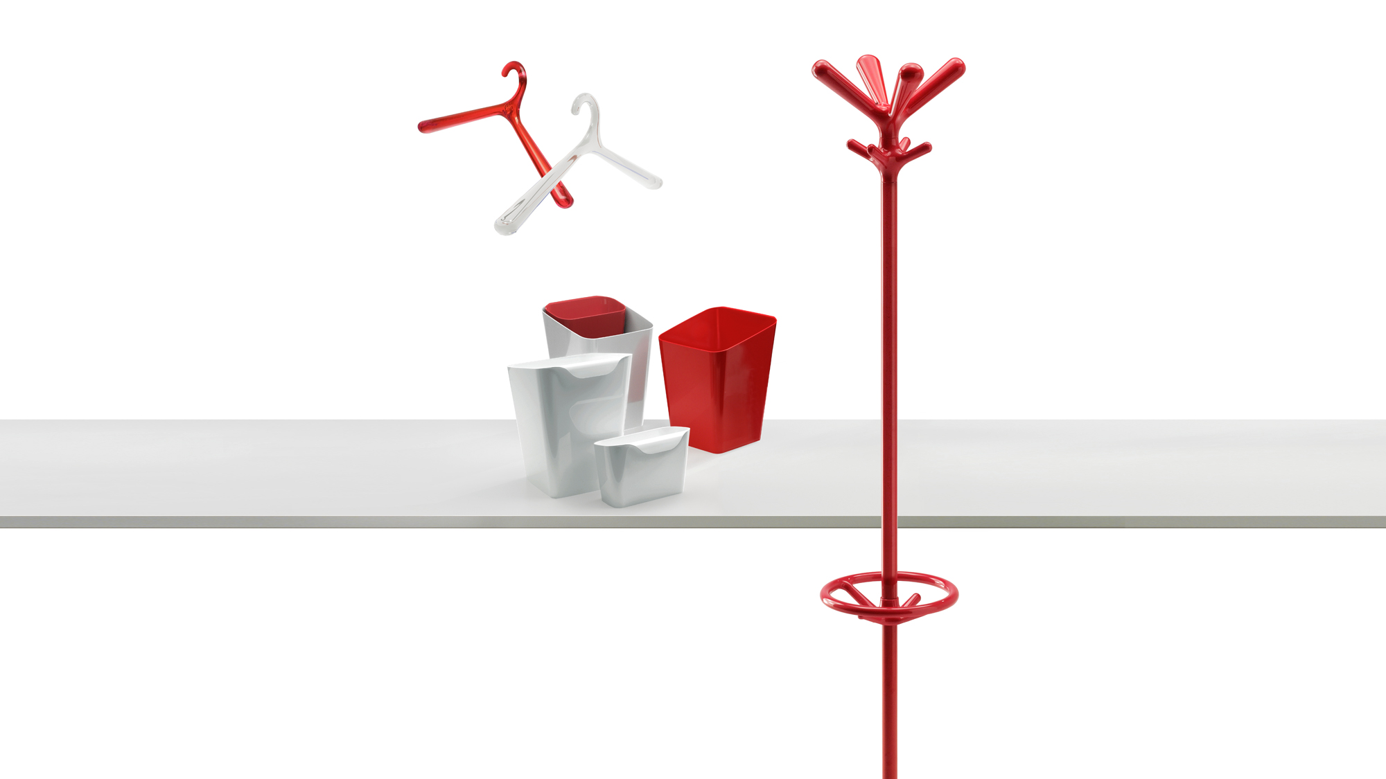 Pop - Coat stand with umbrella stand kit - Image 2