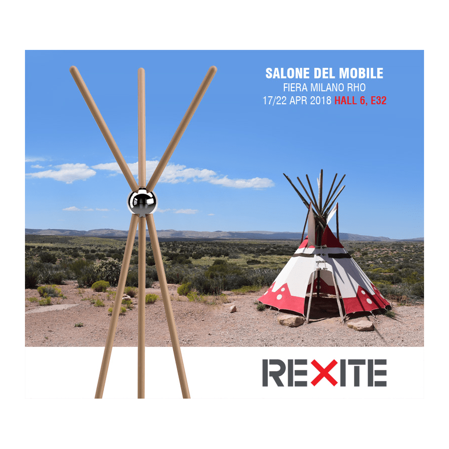Rexite al Salone 2018, Pad. 6 – Stand E32