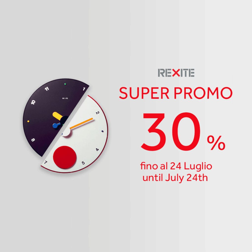 Eccezionale Super Promo Rexite: -30% su tantissimi prodotti!
